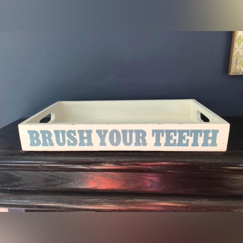 Brush Your Teeth Cream Tray